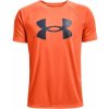 TRIČKO UNDER ARMOUR TECH BOIG LOGO SS BOY ORANGE M - 140