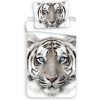 JERRY FABRICS Obliečky Biely Tiger Bavlna 140/200, 70/90 cm