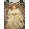 Pohľadnica Alfons Mucha – Reverie, krátka