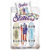 Posteľné obliečky Skate white