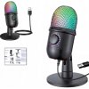 USB kondenzátorový mikrofón pre streamovanie a štúdiové nahrávky