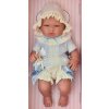 Realistické miminko - PABLO v kalhotkách s mašlemi od firmy ASIVIL ze Španělska (Velikost 43 cm)
