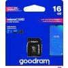 GOODRAM MicroSDHC karta 16GB M1AA, UHS-I Class 10, U1 + adaptér