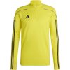 Pánska futbalová mikina adidas, TIRO23 L TR TOP žltá,čierna, XXL