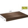 Karndean International Ecoline Step - 1 BL schod bez nosu 9554 Dub bush dymový