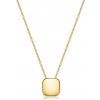 Brosway Minimalistický pozlátený náhrdelník pre ženy Muse BUE02