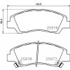 BREMBO Sada brzdových platničiek kotúčovej brzdy P30076