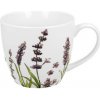 Klasický porcelánový hrnček Levanduľa 460 ml