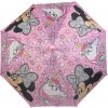 Podmix detský dáždnik Minnie Mouse ružový fialový
