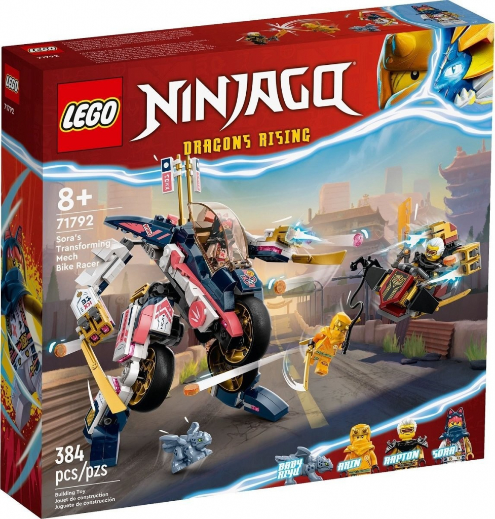 LEGO® NINJAGO® 71792 Sora a jej transformačný motorobot od 33,99 € - Heureka .sk