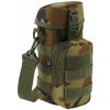 Brandit na fľašu 0,5-1 l s popruhom Molle woodland
