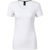 MALFINI Dámske tričko Action V-neck - Biela | XL