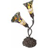 Clayre & Eef Stolná lampa Tiffany Carole - 46 * 28 * 63 cm - Clayre & Eef
