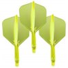 Target - darts Letky K-Flex Neon - No6 - Medium - Yellow TRG410051