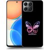 Picasee silikónový čierny obal pre Honor X8 4G - Diamanty Purple