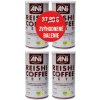 Balíček 4 káv Keto Reishi BIO instantná káva s MCT olejom- Maca - Matcha - Stevia 100g plechovka ANilab Tubus Matcha Maca Reishi Instantná káva ANi