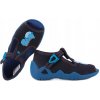 Befado detské papuče na zapínanie modré, veľkosť 22