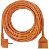 EMOS Predlžovací kábel 25 m / 1 zásuvka / oranžový / PVC / 230 V / 1,5 mm2