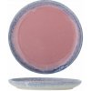 Bloomingville Svetloružový tanier z kameniny 20 cm Paula