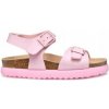 Geox detské sandále z ekologickej kože, ružové veľkosť 24