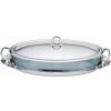 Berlingerhaus Servírovacia misa s táckou nerez sklo 3 L BH-1385