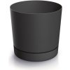 PROSPERPLAST Kvetináč TUBO P, 14,8 × 14,7 cm, antracit