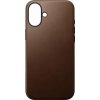 Kryt na mobilný telefón Nomad Modern Leather Case Brown iPhone 16 Plus (NM01698685)