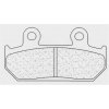 Predné brzdové doštičky / obloženie CL-Brakes HONDA VT 600 C Shadow 1989-1991 směs S4