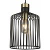 Searchlight závesné svietidlo BIRD CAGE 9413BK