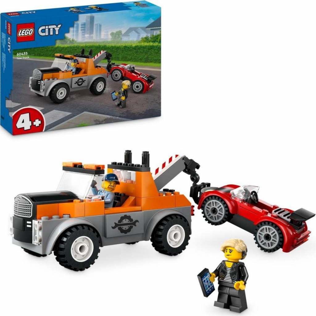 LEGO® City 60435 Odťahový voz a oprava športiaka