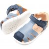 Geox DETSKÉ BAREFOOT SANDÁLKY GEOX STEPPIEUP - NAVY/YELLOW Veľkosť: 24, Vnútorná dĺžka cm: 15.5, Vnútorná šírka cm: 6.2
