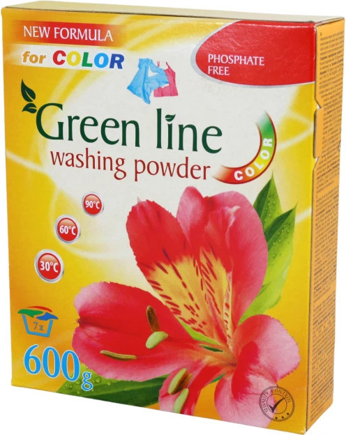 Green Line Color prací prášok 600 g