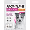 FRONTLINE TRI-ACT Spot-On pre psy S (5-10 kg) roztok na kožu 1x1 ml