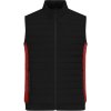 James & Nicholson vesta JN 1864 s podšívkou pánská COT021864ajk00-black/red
