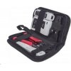 Intellinet 4-Piece Network Tool Kit, sada nářadí: cable tester, krimpovací kleště, LSA narážecí nástroj, stripovač