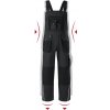 Pracovné nohavice s trakmi pánske Ranger W04 - 50, 94 - ebony gray