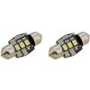 COMPASS Žiarovka 3 LED SMD 12 V suf.11X32 SV8.5 NEW-CAN-BUS biela 2 ks 8591686338263