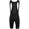 Pánske cyklistické krátke nohavice na traky PROGRESS, TORQMAN SHORTS BIB Čierna,Sivá XL