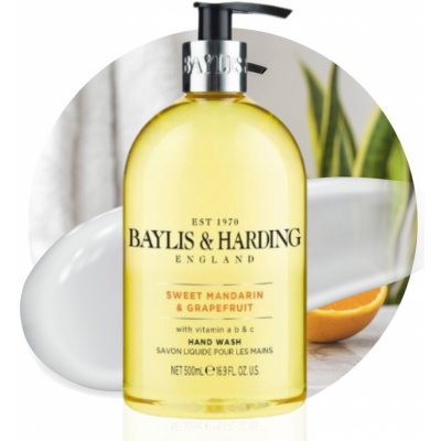 Baylis & Harding Mandarinka a Grapefruit tekuté mýdlo na ruce 500 ml