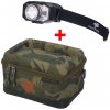 Akční set Giants Fishing - Pouzdro na elektroniku Medium + Čelovka Headlamp LED Deluxe 300