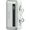 USAMS Powerbanka 4500mAh 20W USB-C/Lightning Fast Charge stříbrná