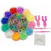 Alltoys Sada gumičiek 900 ks na výrobu náramkov Loom band Kvetina