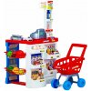 MULTISTORE Veľký stánok supermarketu pre deti s pokladňou váhou a skenerom