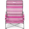 Plážové křeslo NILS Camp NC3035 růžové