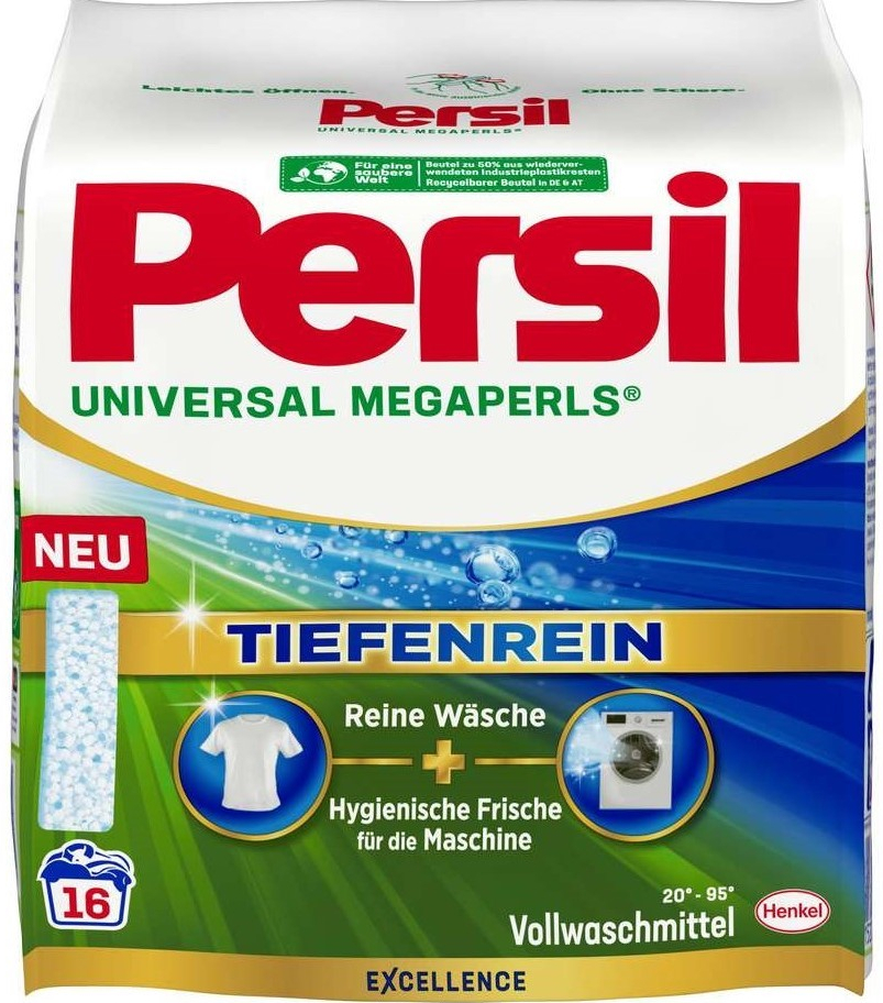 Persil Prášok na pranie megaperls Tiefenrein technologie 1,12 kg 16 PD