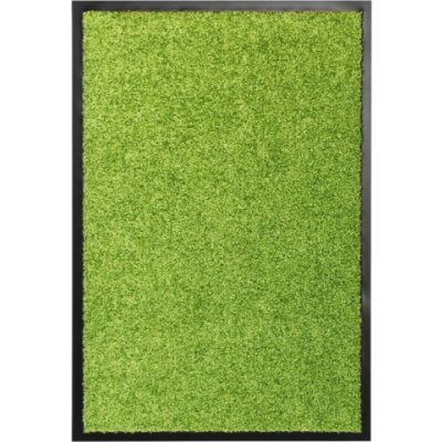 vidaXL Rohožka, prateľná, zelená 40x60 cm