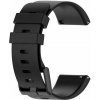Řemínek BStrap Silicone pro Fitbit Versa / Versa 2 black, velikost L (STR00151)
