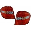 KITT Lightning LED Taillights suitable for MERCEDES M-Class W164 (2005-2008) Red Clear