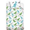 Carbotex · Posteľné obliečky do detskej postieľky s dinosaurami - 100% bavlna - 100×135 cm + 40×60 cm