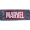 Paladone Logo Desk Mat, 80 x 30 cm, Marvel, Látka, Protišmyková, Podložka pod klávesnicu a myš